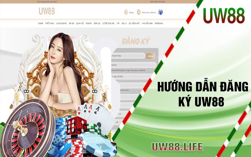 Đăng Ký UW88 - Nhận Ngay Khuyến Mãi 88K Mới Nhất 4 huong dan dang ky uw88