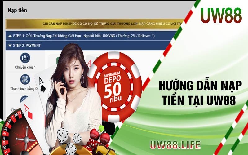 Nạp Tiền UW88 - Hướng Dẫn Nạp Tiền Nhanh Chóng 4 huong dan nap tien tai uw88