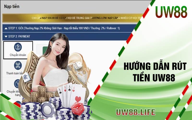 Rút Tiền UW88 - Hướng Dẫn Rút Tiền Thắng Cược Nhanh Chóng 4 huong dan rut tien uw88