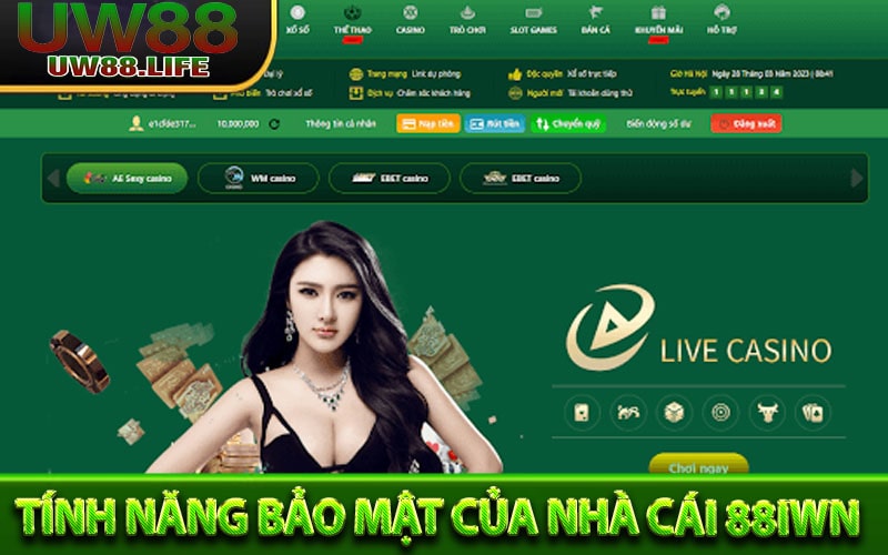 88iwin - Khám phá nhà cái cá cược trực tuyến hấp dẫn nhất 9 Tính năng bảo mật chính thức của nhà cái 88iwn