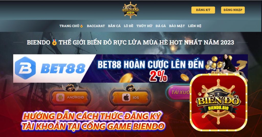 Biendo – Đánh Giá Cổng Game Biendo Cá Cược Tài Xỉu Online 7 Hướng dẫn cách thức đăng ký tài khoản tại cổng game biendo