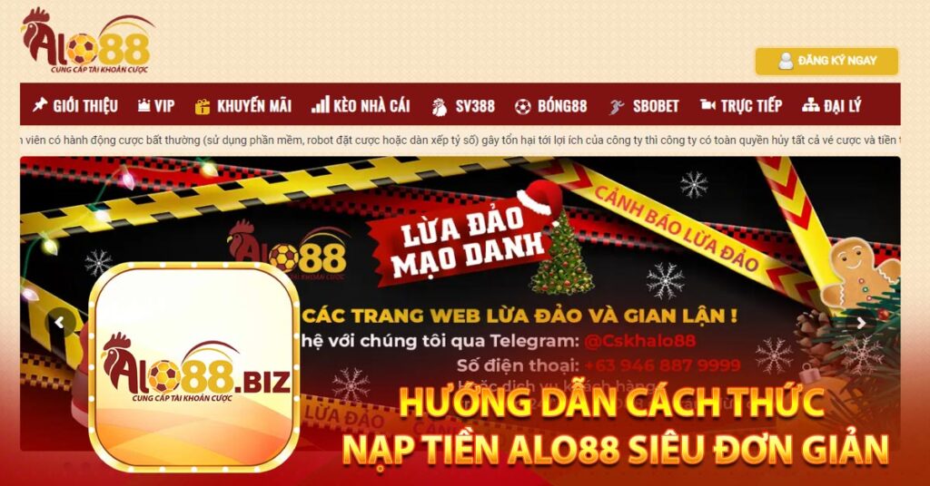 Alo88⚡️Link Chính Thức Đăng Nhập Vào Alo88 Mới Nhất Hiện Nay 7 Hướng dẫn cách thức nạp tiền Alo88 siêu đơn giản