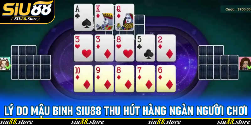 Bí Kíp Chơi Mậu Binh Siu88 – Chiến Lược Cao Thủ Thắng Lớn Mỗi Ván 5 Lý do Mậu Binh Siu88 thu hút hàng ngàn người chơi